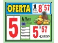 Portaprecios Oferta